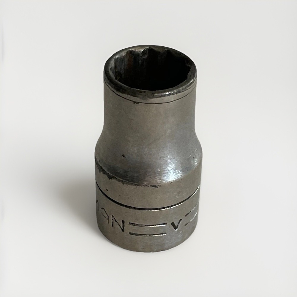 Craftsman 1/2" Drive SAE 1/2" Shallow Socket -VV- Series 12-point Star USA